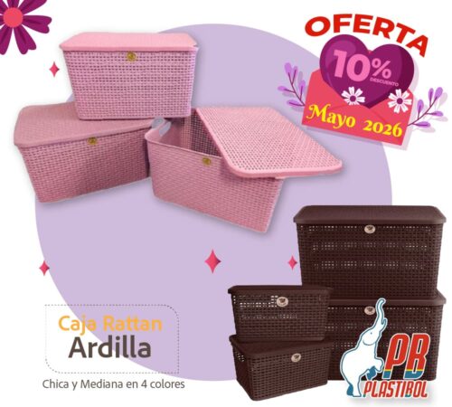 cajas rattan